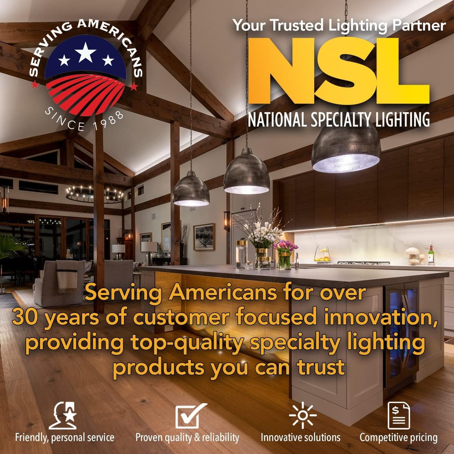 NSL LED Under Cabinet Lighting Dimmable - 9 Inch Satin Nickel, 3 Color Temperatures (2700K, 3000K, 4000K), Model LTSPRO-