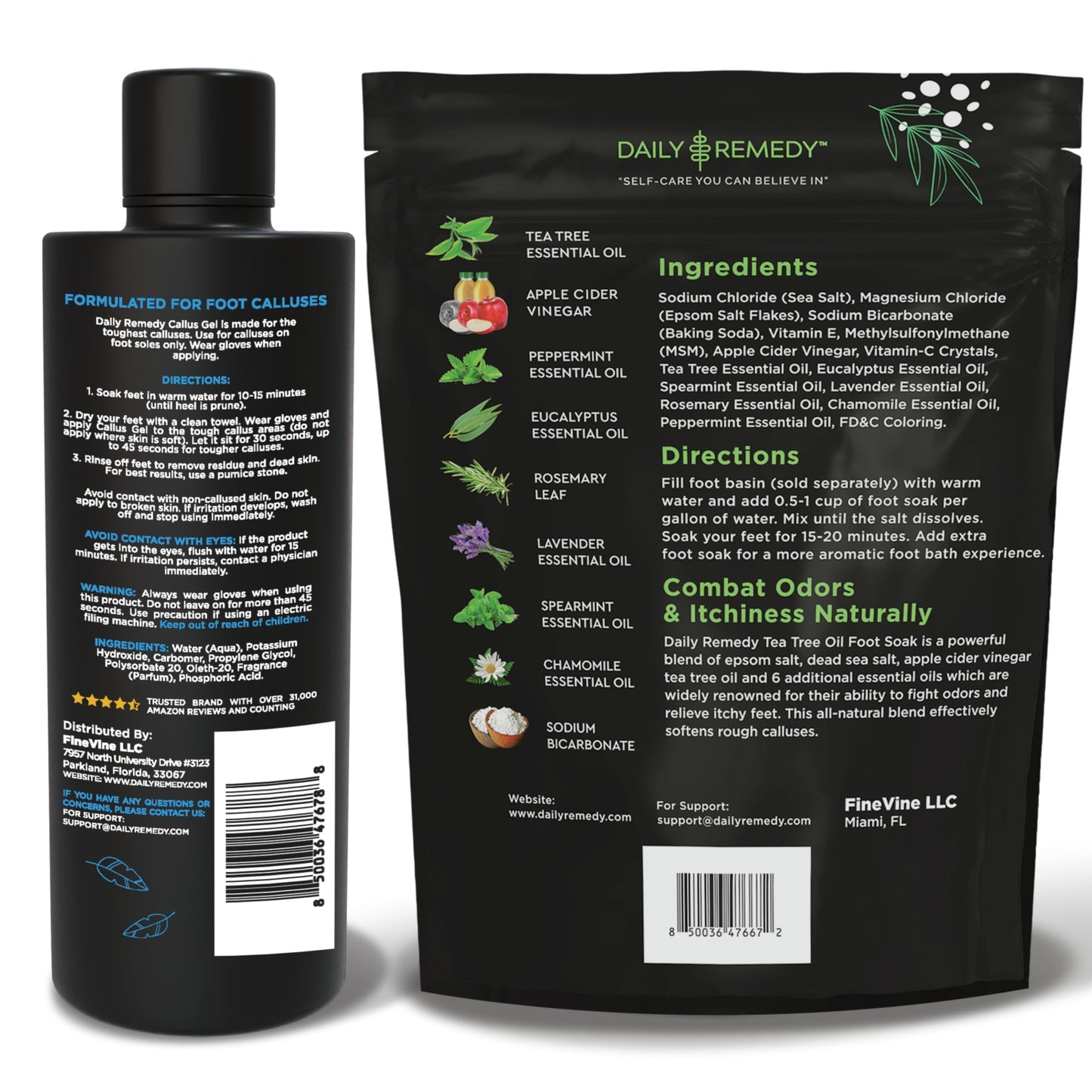 Foot Callus Remover Gel Set - Professional Callus Remover for Feet, Calloused Feet Remover Gel - Pedicure Kit & Foot Spa Tools -