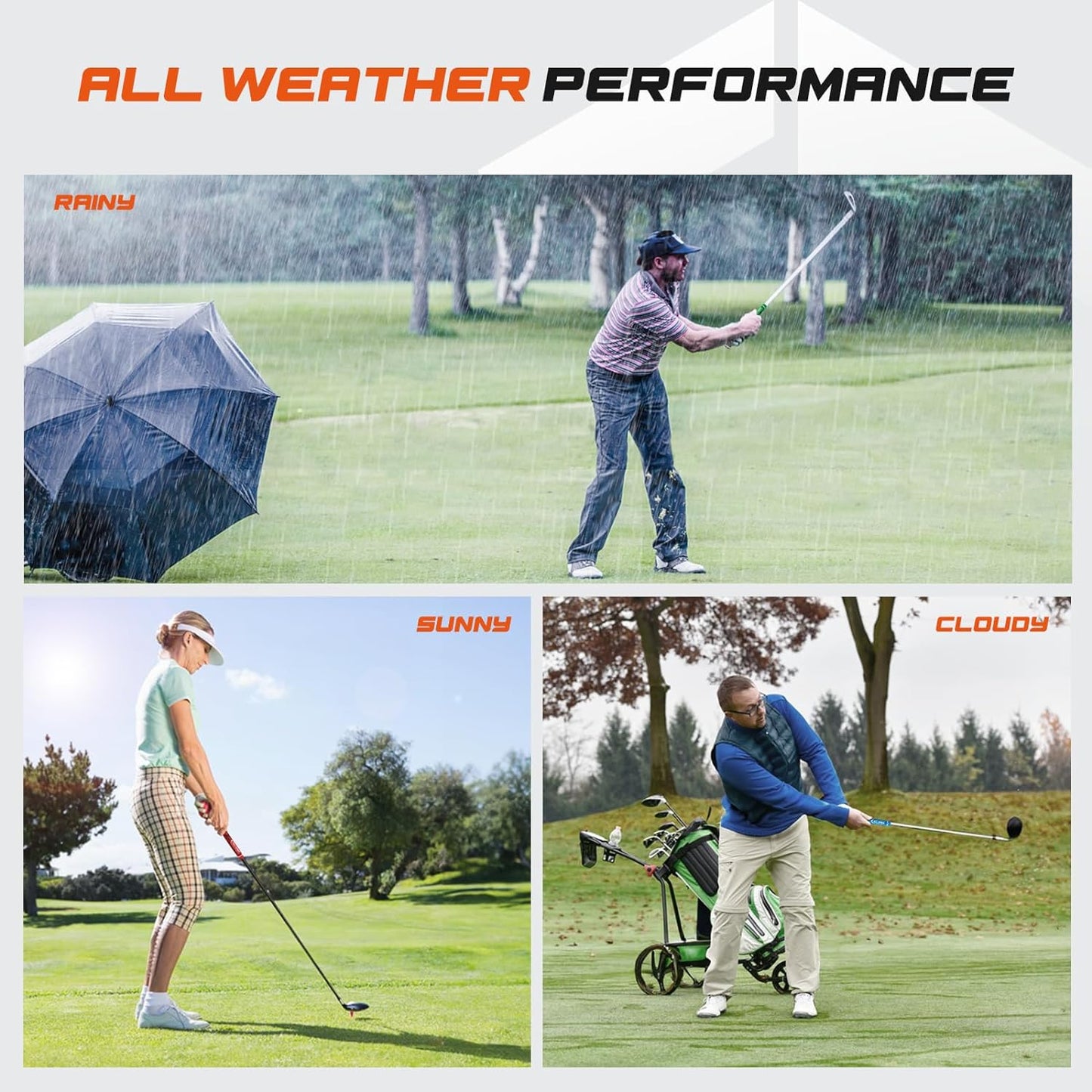 Cross Corded Golf Grips 13 Pack, Low Taper Design, Choose from 13 Grips or 13 Grips with All Kits, 3 Sizes 5 Colors Options, Multi-compound Hybrid Golf Club Grips, CG01 Series