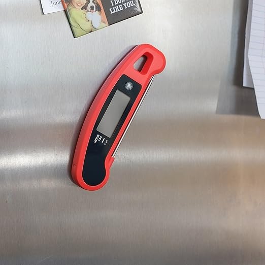 PX1D Javelin PRO Duo Ultra Fast Professional Digital Instant Read Meat Thermometer for Grill and Cooking, 4.5" Probe, Auto-Rotating Backlit Display, Splash Resistant – Maize