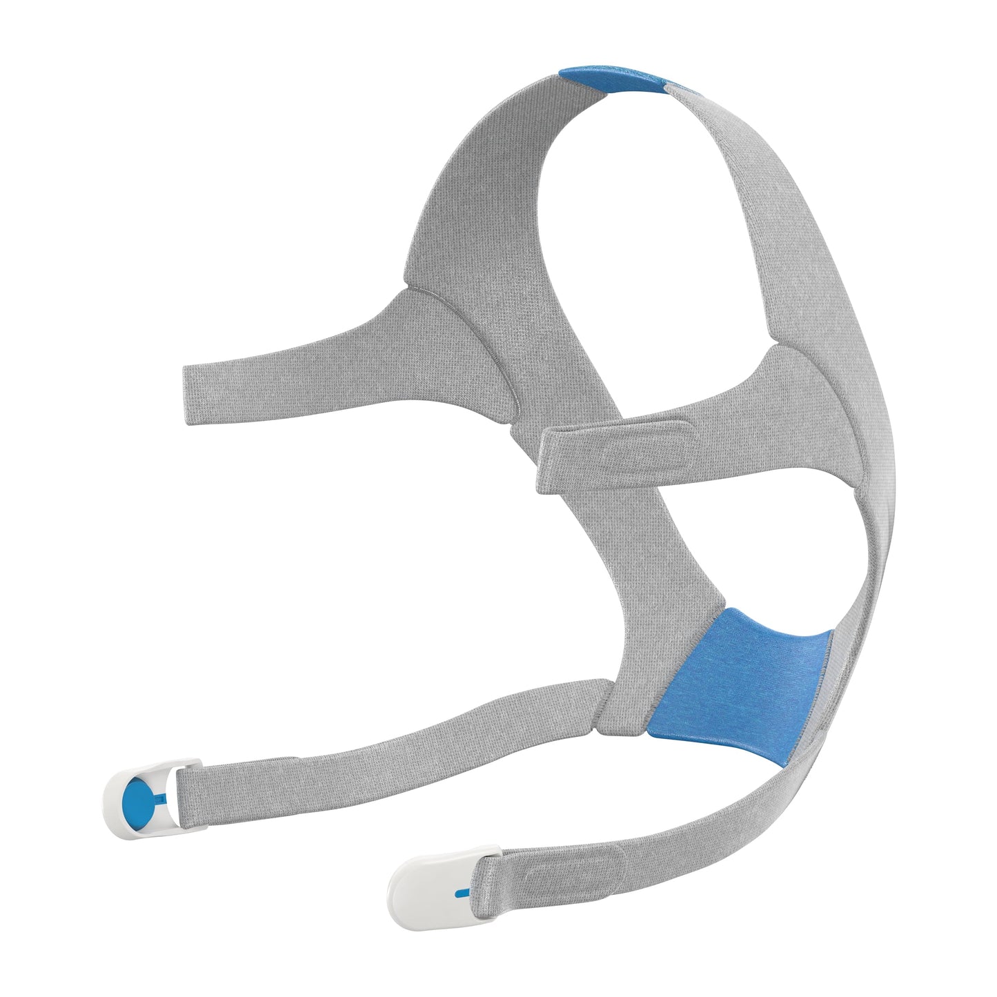 Resmed AirFit/AirTouch N20 Headgear - Replacement CPAP Headgear - Frame System & Nasal Cushion Not Included - Premium CPAP Accessories - Medium, Blue