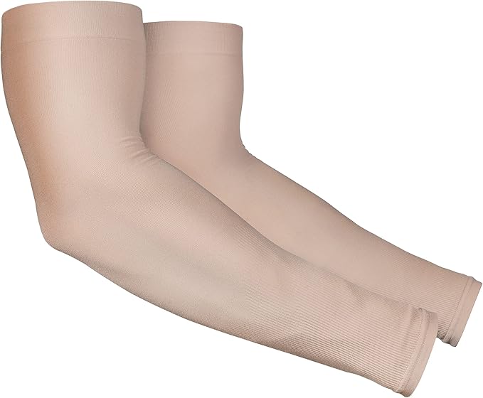 Tough Outdoors UV Arm Sleeves for Men Women - Sun Protection Sleeves - Compression Golf Baseball Cooling Tattoo Arm Sleeve