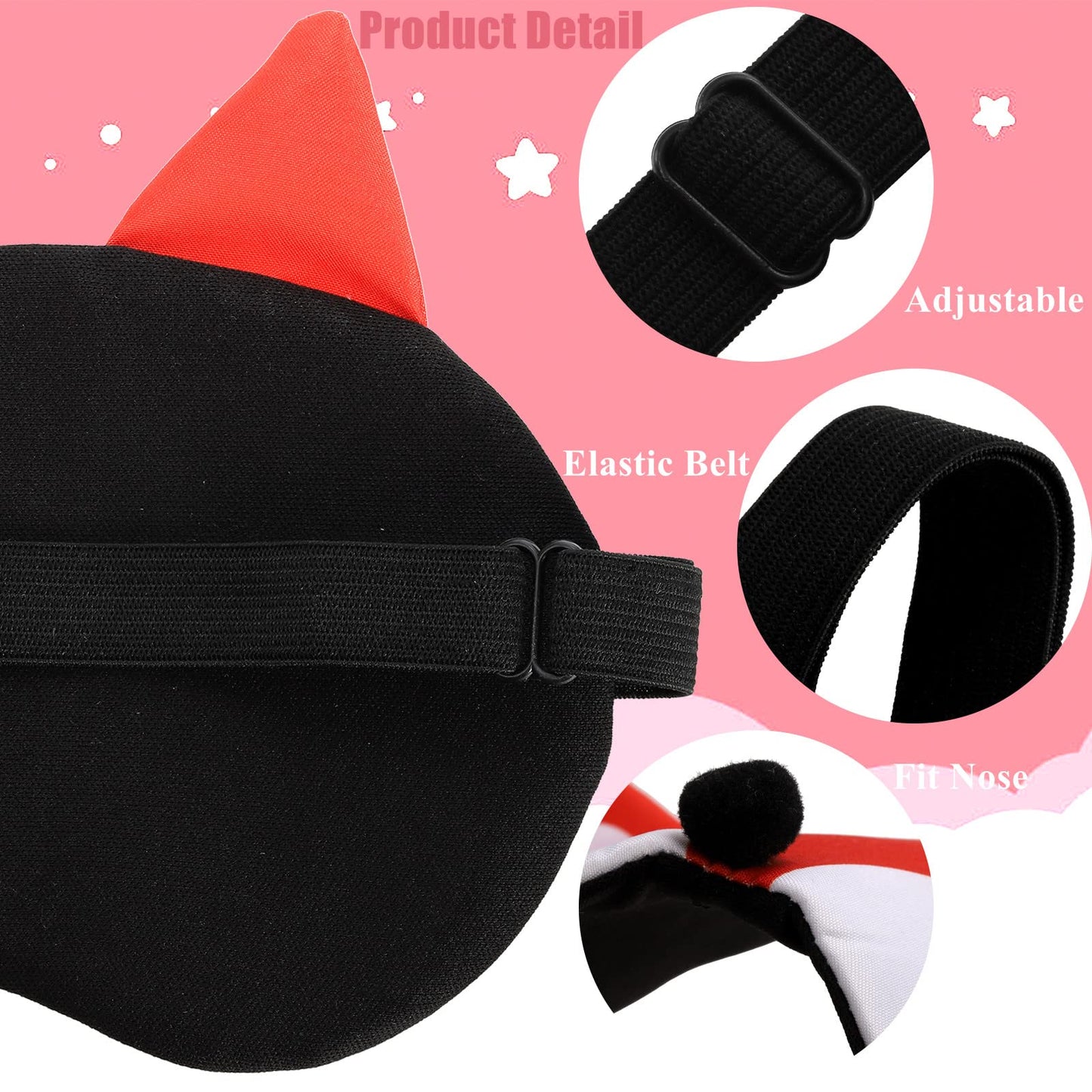 ZOOFOX 16 Pack Cute Animal Eye Mask, Soft Blackout Blindfold Sleeping Mask with Adjustable Strap, 3D Funny Eye Cover for Women Men Kids Plane Travel Yoga Office Snap Night Sleeping