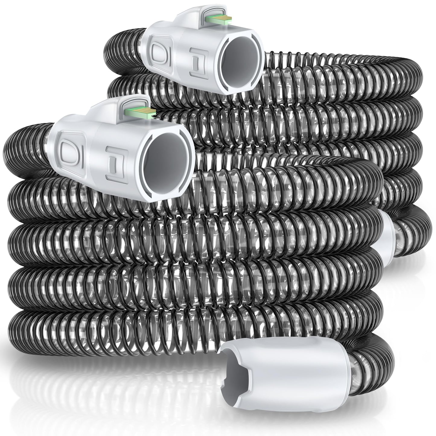 2 Packs Improved Version Climate Line Air Hose Compatible with Airsense 11 and Aircurve 11 Only - IDEAR Reusable Hose Replacement Great-Value CPAP Supplies (2)