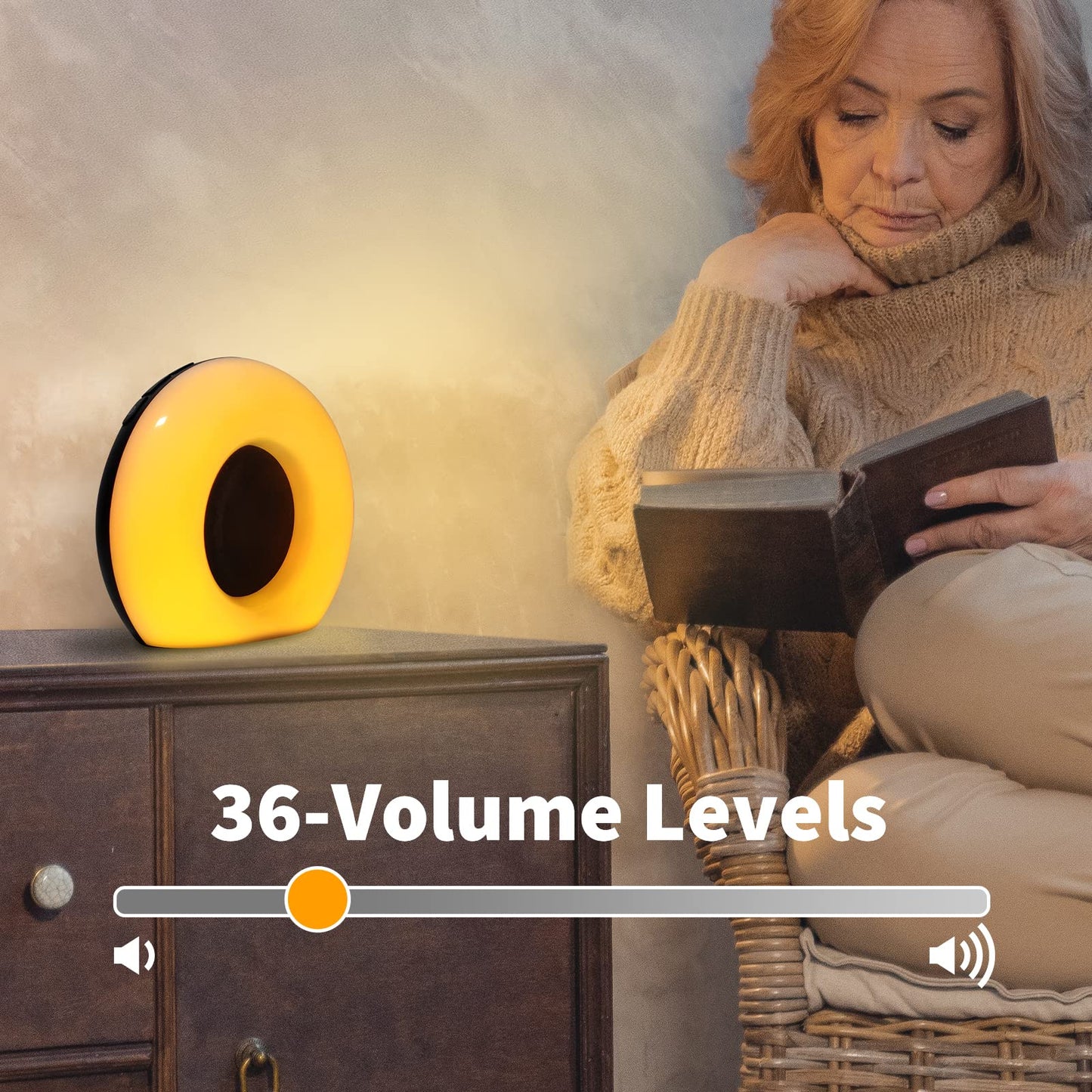 Sound Machine White Noise Machine with 30 Soothing Sounds 36 Levels Volume 5 Timers and Memory Function Effectively Blocks Noise Ideal Sleep Machine for Baby Kids Adults