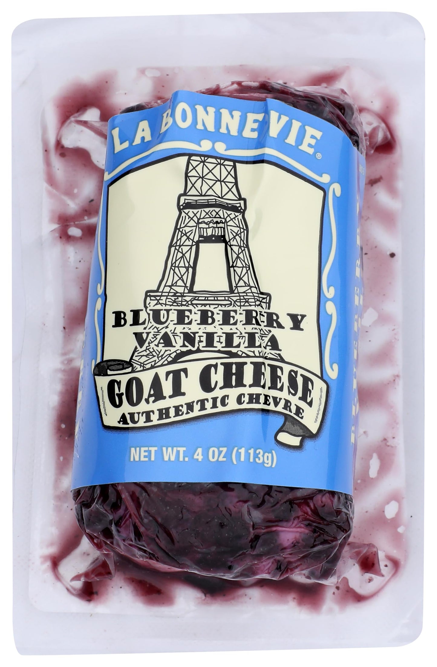 La Bonne Vie, Blueberry Vanilla Goat Log Oz, 4 Ounce