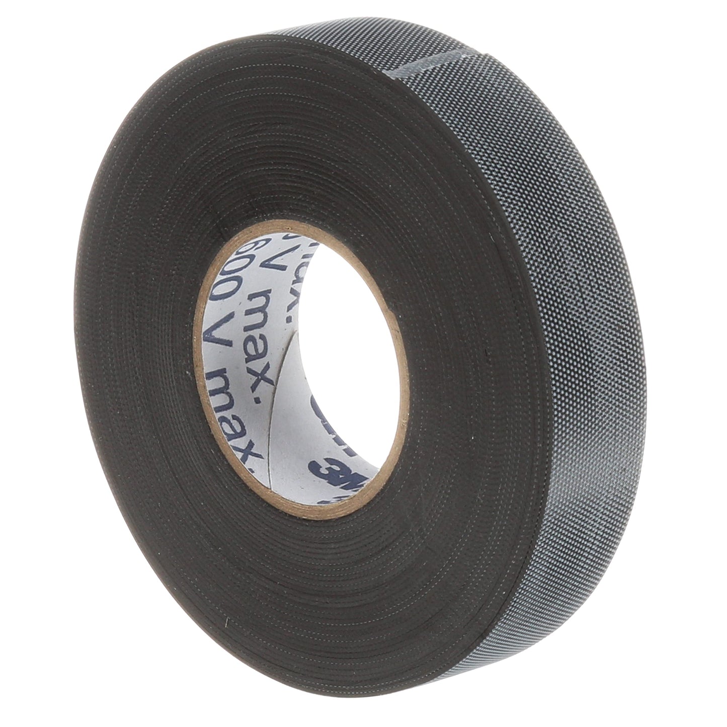 3M Temflex Rubber Splicing Tape 2155, 3/4 in x 22 ft, Black, General Purpose Self-Fusing Electrical Insulating Tape, 1 Roll