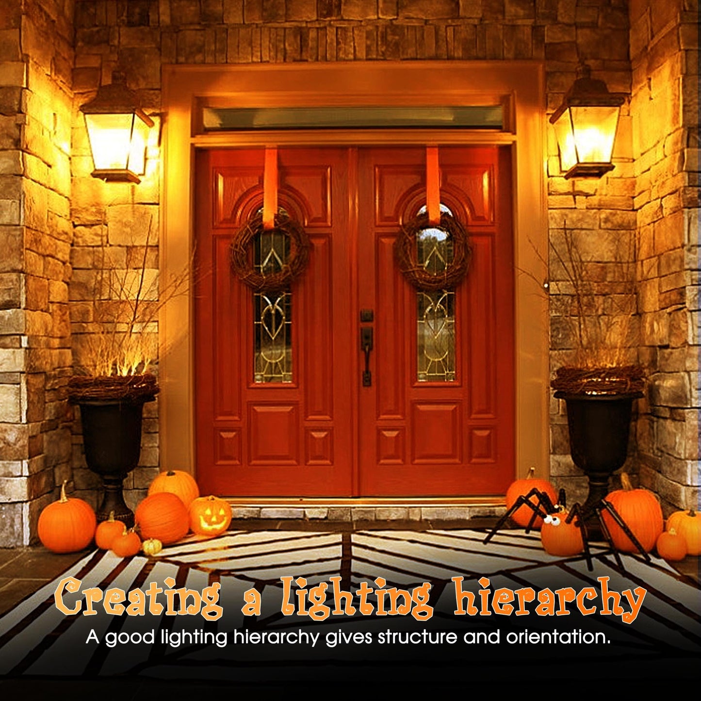 Led Par38 Flood Orange Light Bulb - 150W Equivalent Halloween Flood Lighting  15W E26 Base Orange Led Lights  For Halloween Party Decoration  Porch  Home Lighting  Holiday Lighting Outdoor  2 Pack