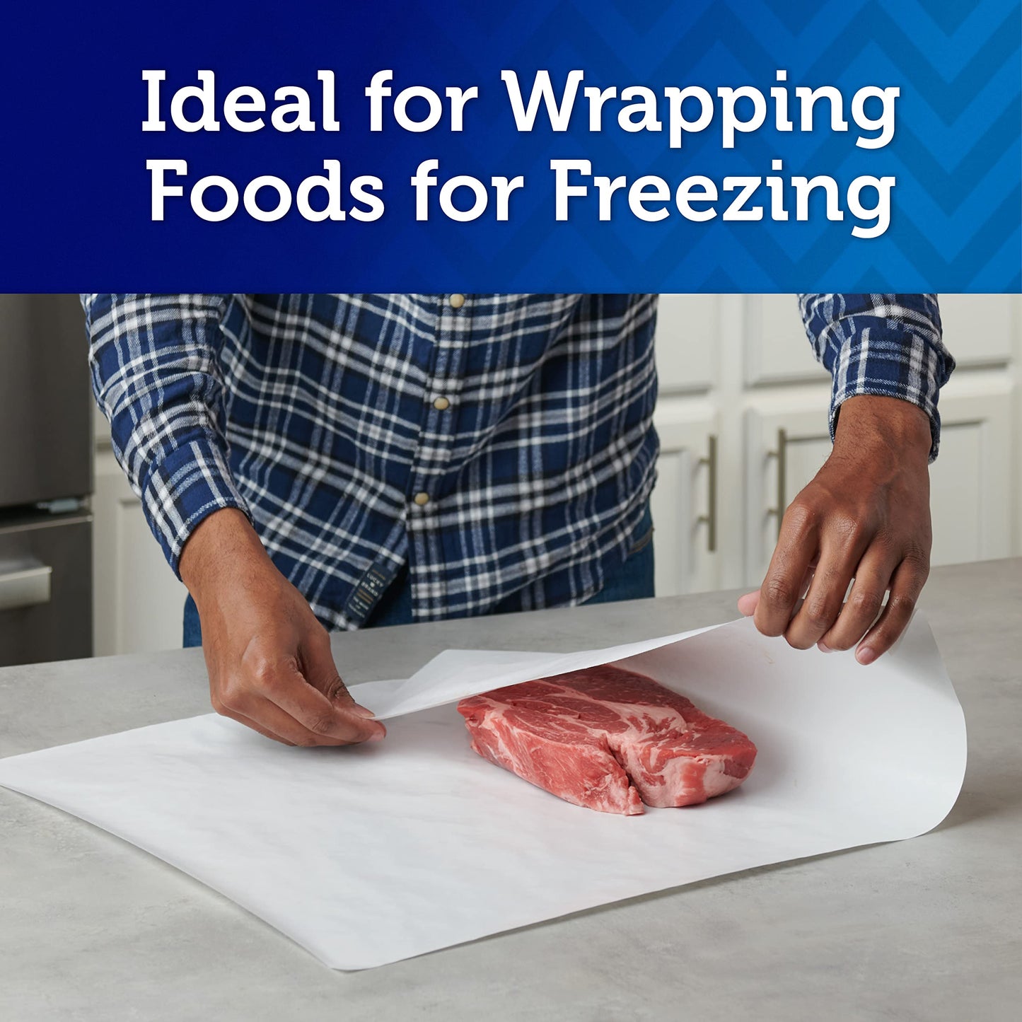 Reynolds Kitchens Plastic-Coated Freezer Paper, 50 Square Foot Roll