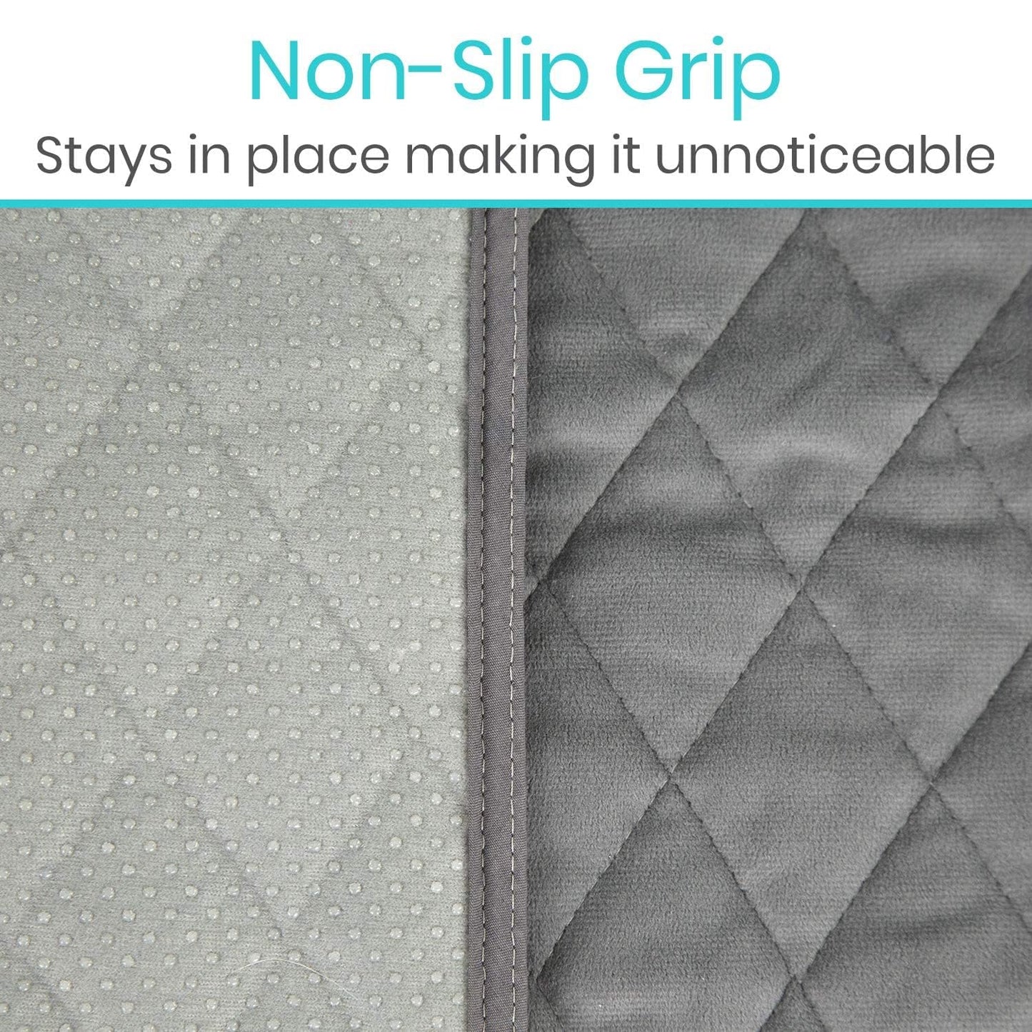 Sures Waterproof Chair Pads for Incontinence (22" x 21") - Washable, Waterproof Seat Protector - Chair Protector Seat Cover - Absorbent Pad for Bed, Seat, Car, Wheelchair & Recliner (Gray, 1 Pack)