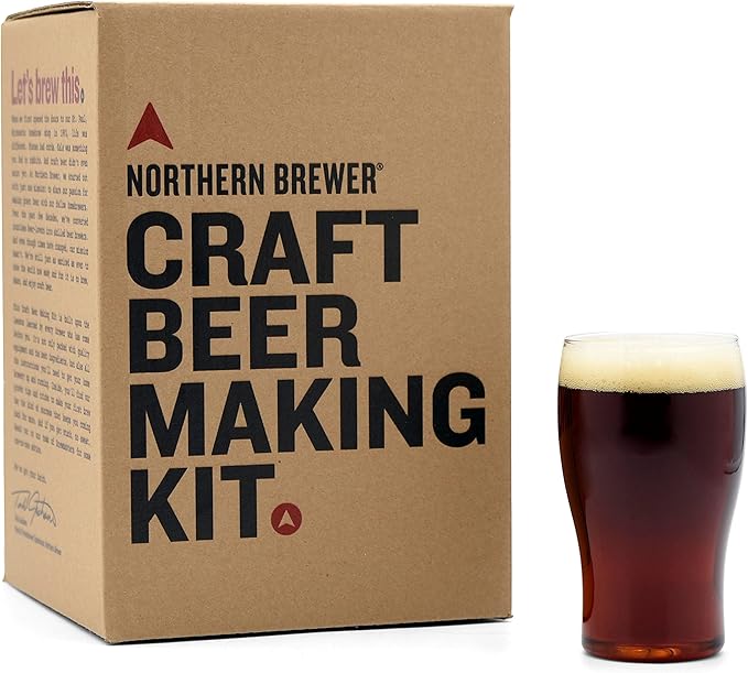 Northern Brewer - Siphonless 1 Gallon Craft Beer Making Starter Kit, Equipment and Beer Recipe Kit (Brown Ale)