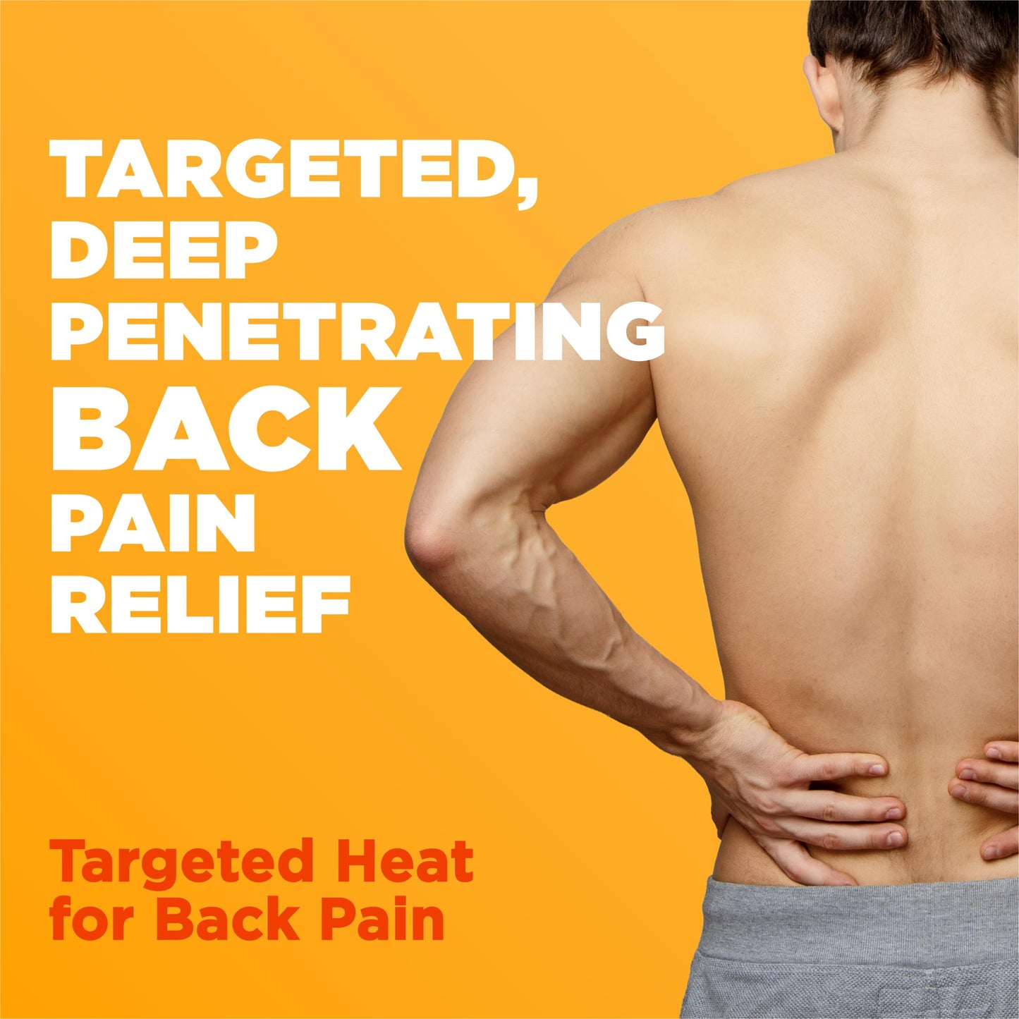 ThermaCare Advanced Back & Hip HeatWraps - Adhesive, Disposable Heat Therapy Pads for Lower Back Pain, Muscle Aches, & Herniated Disc Relief - Drug-Free - Long-Lasting - (L-XL - Pack of 5)