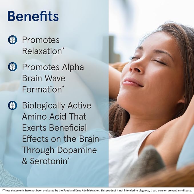 Jarrow Formulas Theanine 100 mg Gummies, Dietary Supplement That Promotes Calmness, 60 Apple-Flavored Gummies, 60 Day Supply
