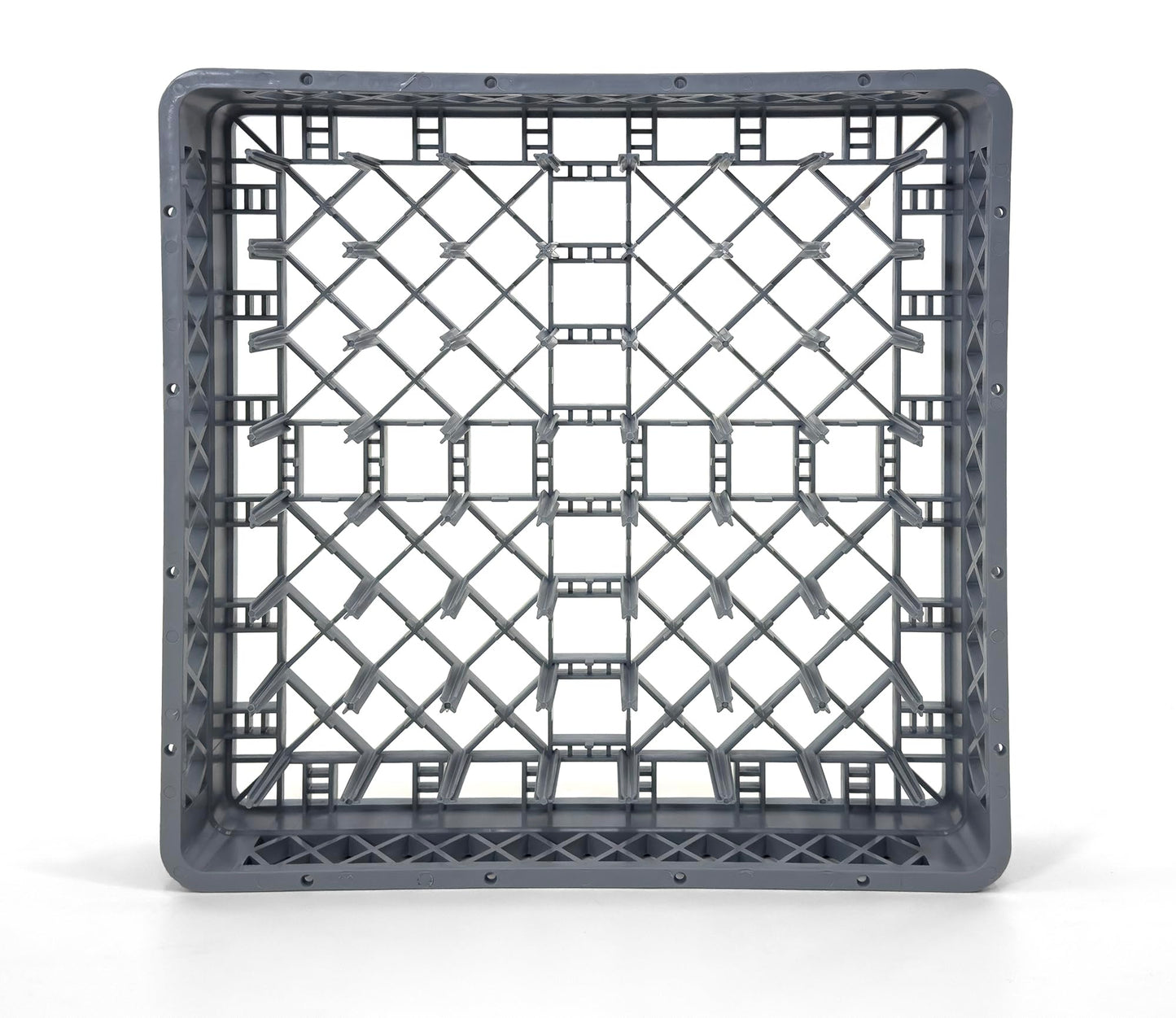 Farag Janitorial Peg Plate Rack for Commercial Dishwasher | Full Size Tray Rack | Polypropylene (Gray)