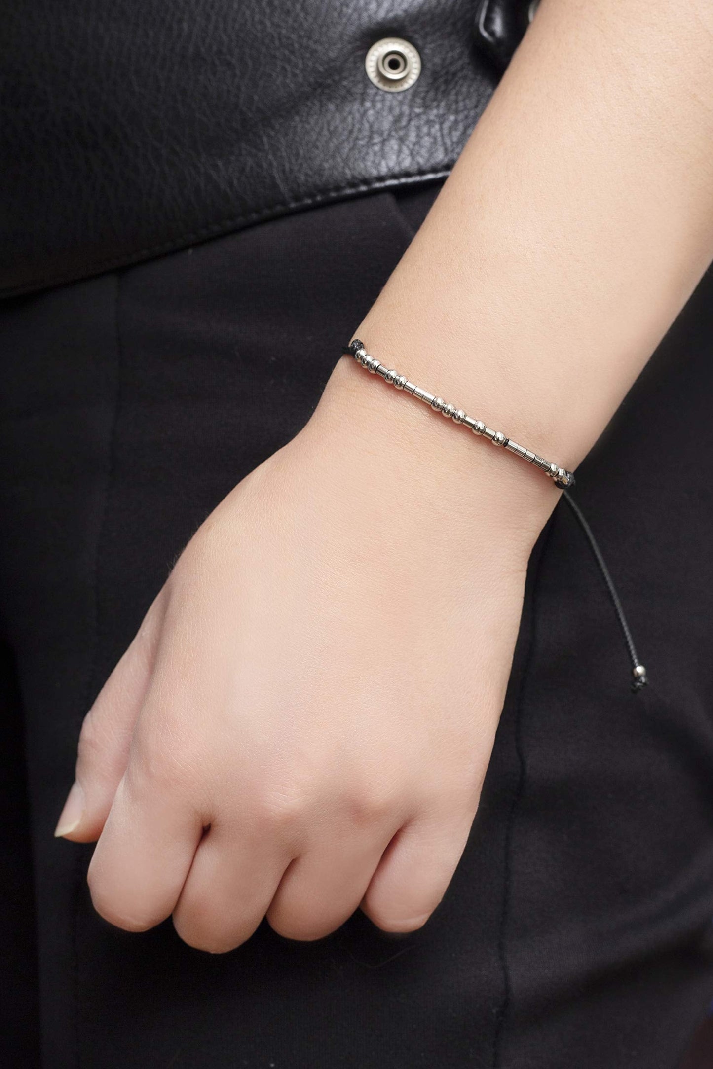 Sister Morse Code Bracelets for Sister Fashion Christmas Birthday Gifts