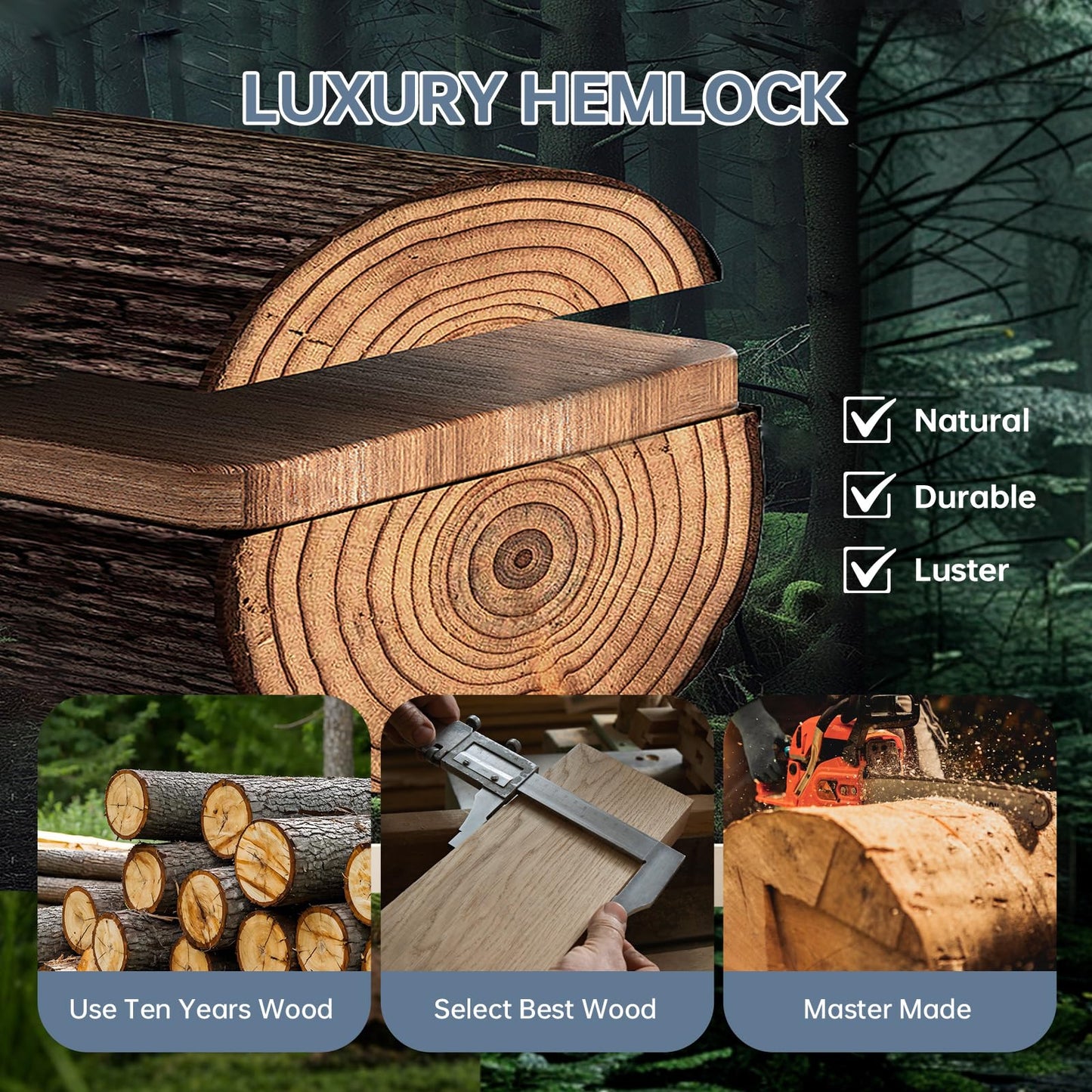 Infrared Sauna for Home, Sauna Spa Room Canadian Hemlock Wood with 10-Color Light , Bluetooth Speakers, Tempered Glass & Control Panel - 149℉ Heating, Indoor Dry & Steam Sauna – 33.5" x 33.5" x 67"