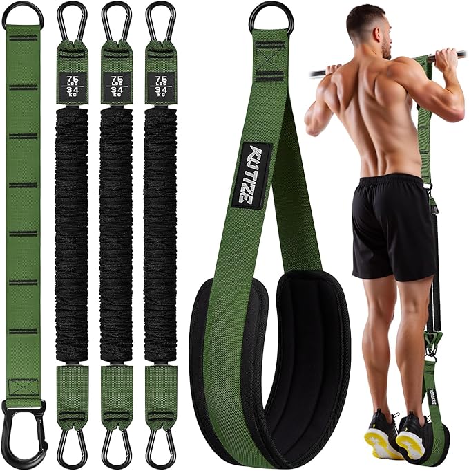 KUTIZE Pull Up Assistance Bands, Pull Up Bar Resistance Bands, Pull Up Bands for Enhanced Strength Training, Muscle Traini...