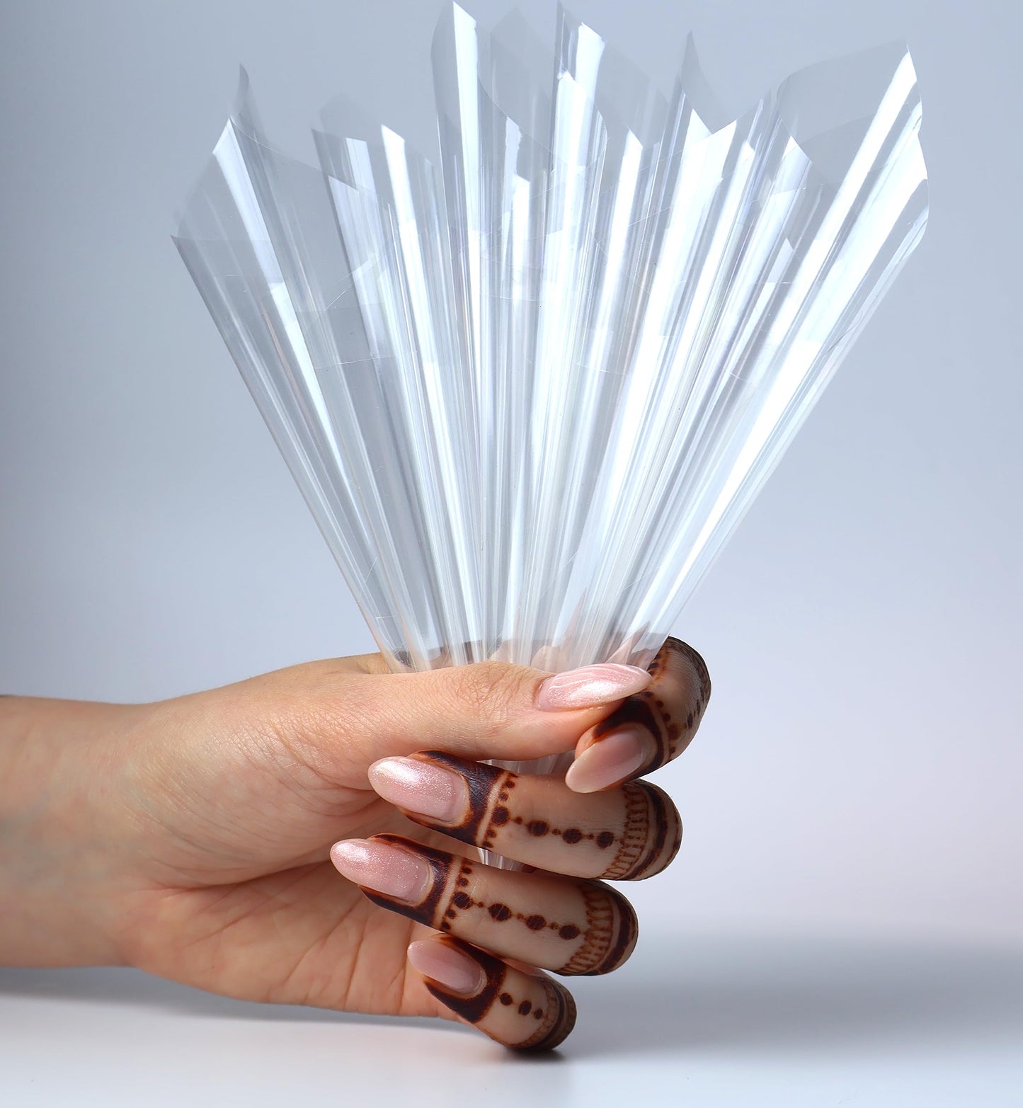 20pcs Empty Henna Cones | Pre-Rolled Hand Made Temporary Tattoo Ramadan Cone Set | Cellophane Applicator Dispenser for Jagua Gel