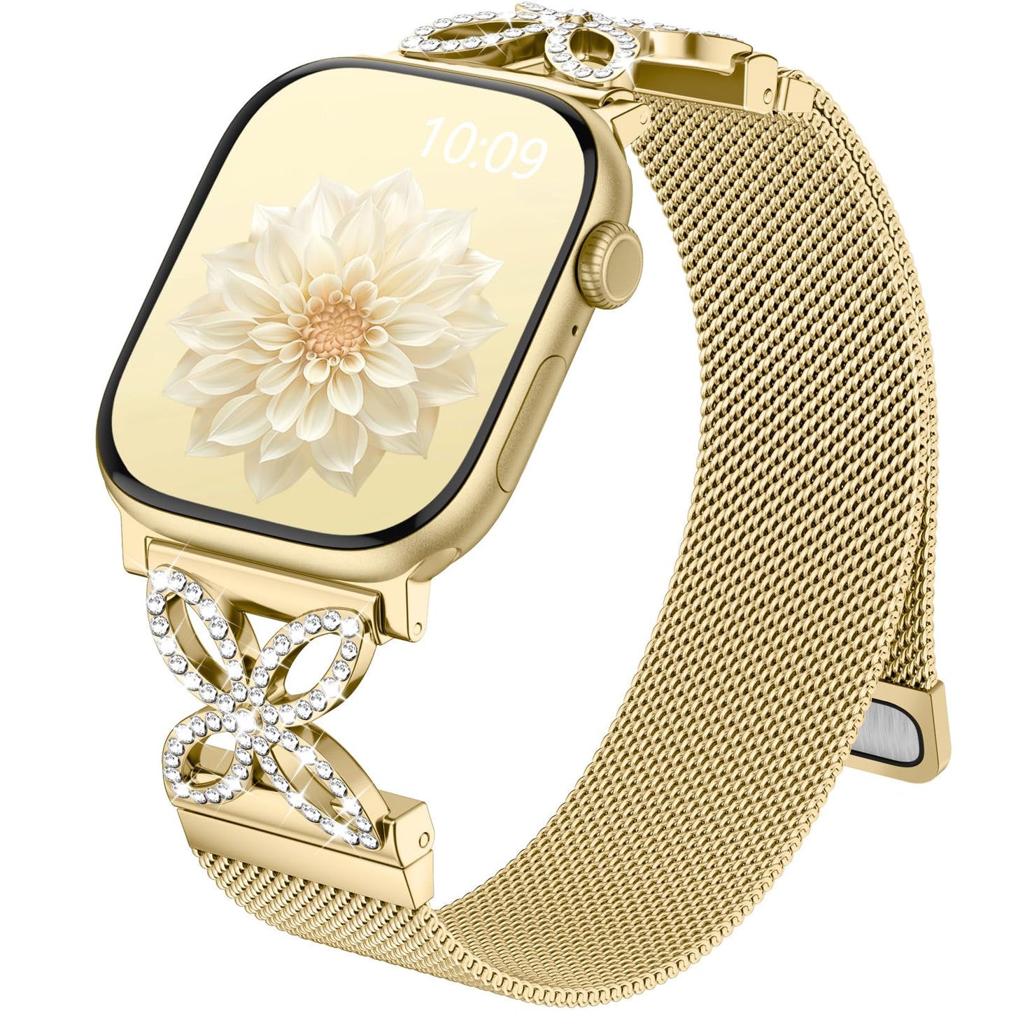 Getino Magnetic Metal Strap For Apple Watch Bands For Women 40Mm 41Mm 42Mm 44Mm 45Mm 46Mm 49Mm 38Mm Series 11 10 9 8 7 6 5 4 3 2