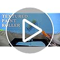 YLTOLOO 12 Pcs Textured Paint Roller Covers with 2 Frames Set, 4 inch 3 Textures Foam Drywall Texture Paint Rollers, House...