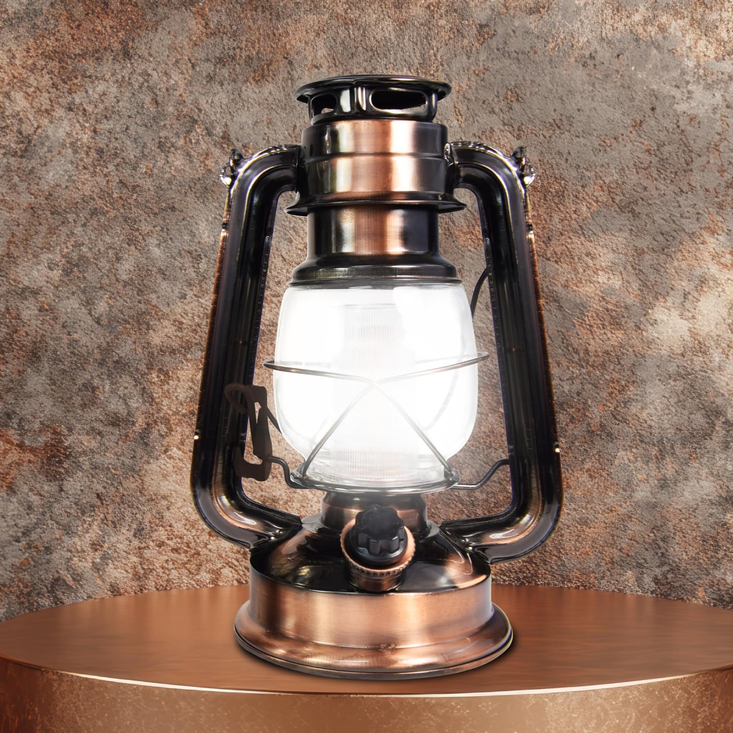 Northpoint 190462 Vintage Style Outdoor Lantern, 150 Lumens, Copper, Metal, Multi-Purpose Use