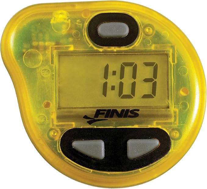FINIS Tempo Trainer Pro - Waterproof Audible Swim Metronome - Adjustable Stroke Tempo - 3 Training Modes