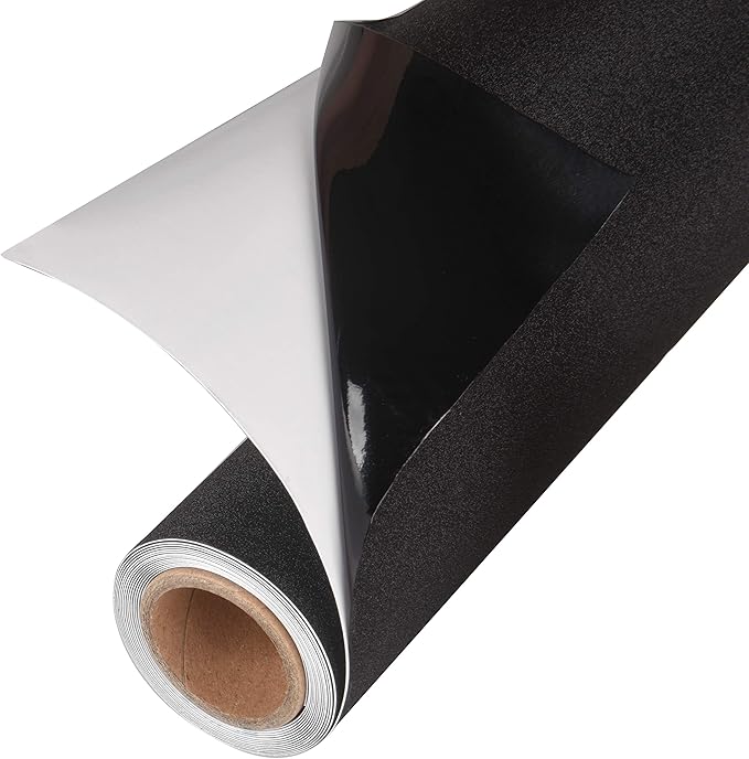 Total Blackout Window Film: 100% Light Blocking, Room Darkening Static Cling - No Residue Film for Privacy, Home Security, and Day Sleep - Easy Removal UV Prevention Treatment (17.5 x 80 inches)