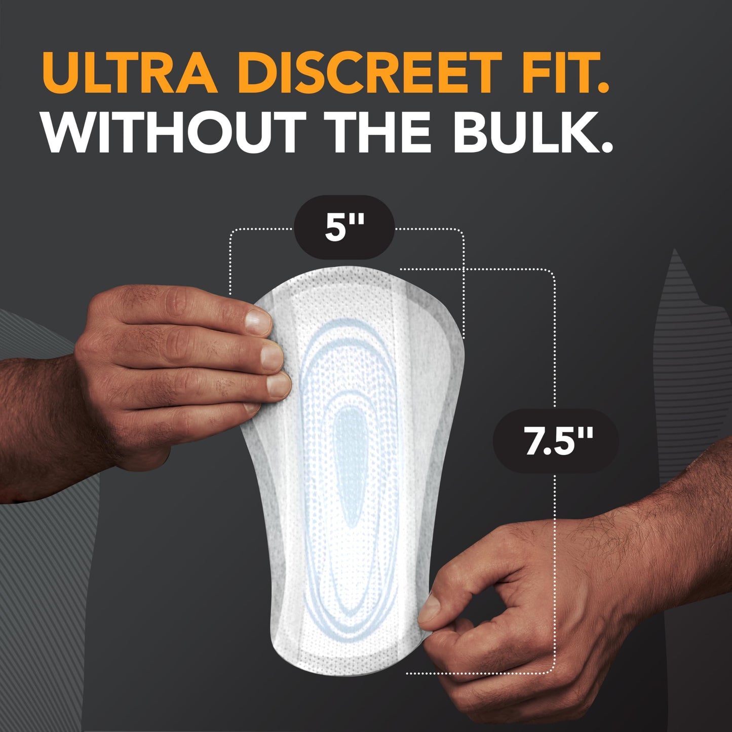 Depend Shields Incontinence Pads for Men, Light Absorbency, 58 Count (Packaging May Vary)