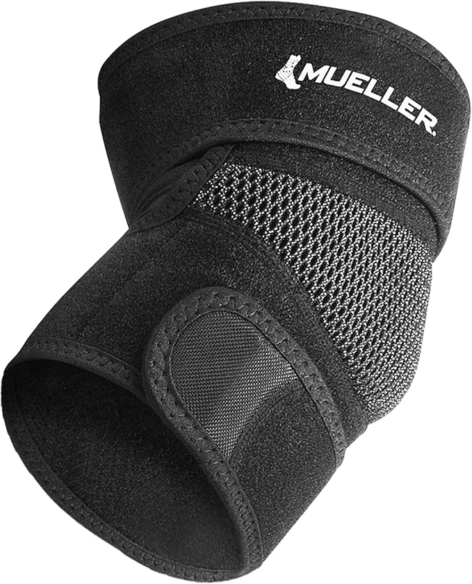 MUELLER Sports Medicine Adjustable Elbow Brace, Elbow Pain Relief Support Sleeve for Men and Women, For Tennis, Golf, Pain...