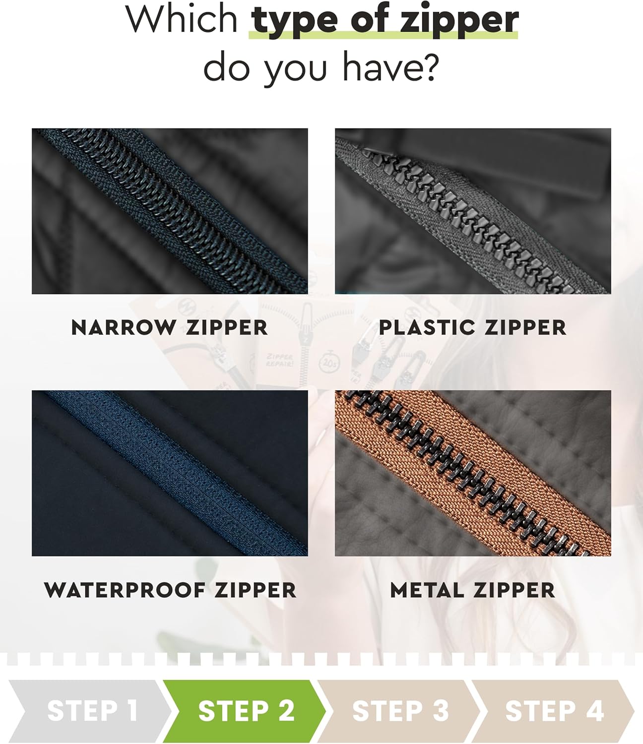 ZlideOn Zipper Pull Replacement - 3pcs, Black, Large - Instant Zipper Replacement Slider Multipack