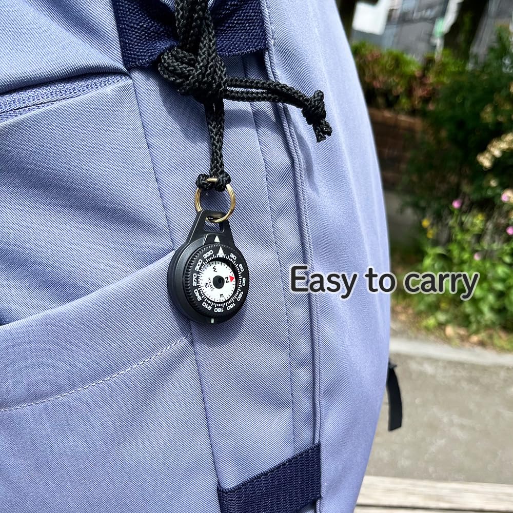 Polaris Waterproof Micro Compass Series/Watchband Or Edc Or Mini Whistle Or Whistle (Edc Compass, 2)