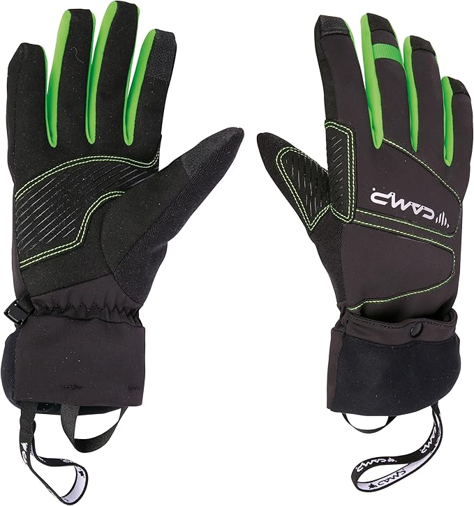C.A.M.P. G Comp Warm Gloves, Black/Green, 3XL, 3396XXXL