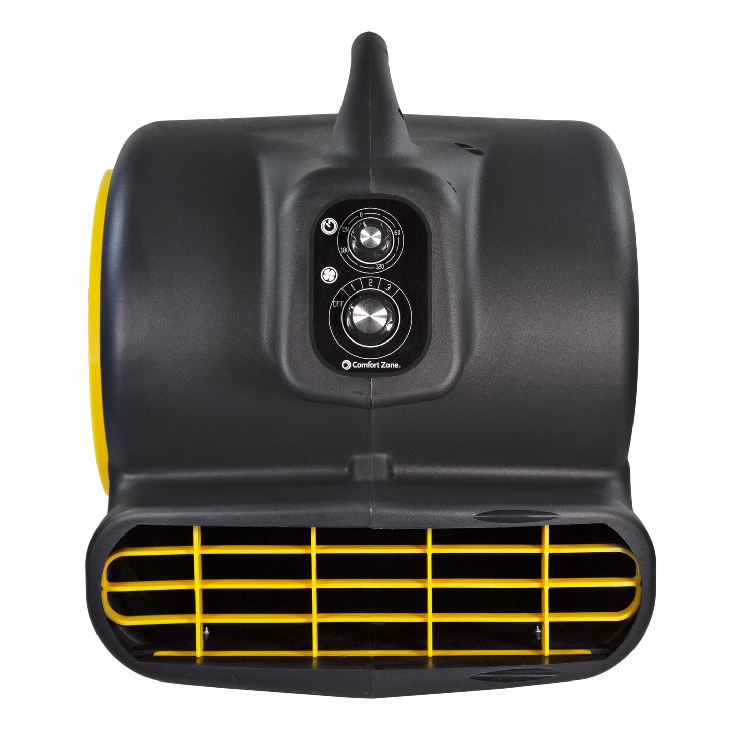 Comfort Zone 1/2Hp, 4.5Amp, High Velocity Air Mover Carpet Dryer With Timer And Adjustable Angles, 3-Speed, Dries Wet & Damp Spa