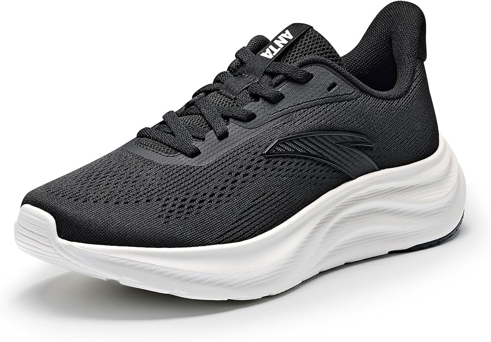 ANTA Women’s Running Shoes, Lightweight Cushioned Breathable Sneakers, Comfortable Trainers with Slip Resistant Outsole fo...