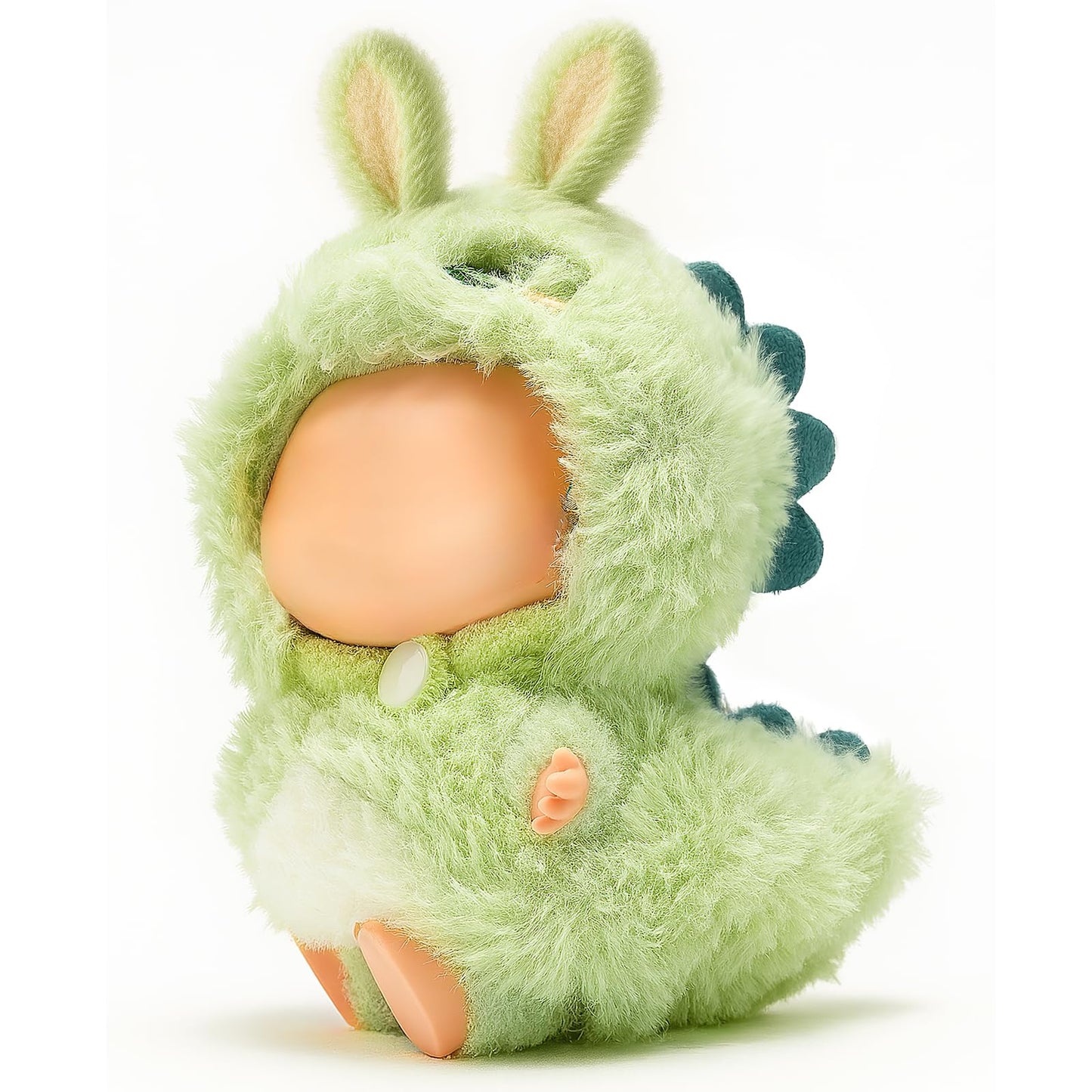 17cm Clothes Set, One-Piece Plush Dinosaur Outfit for 17cm Dolls, Adorable and Stylish Doll Clothes with Soft Texture, Cute Clothing for Dress Up, Chic Doll Accessories