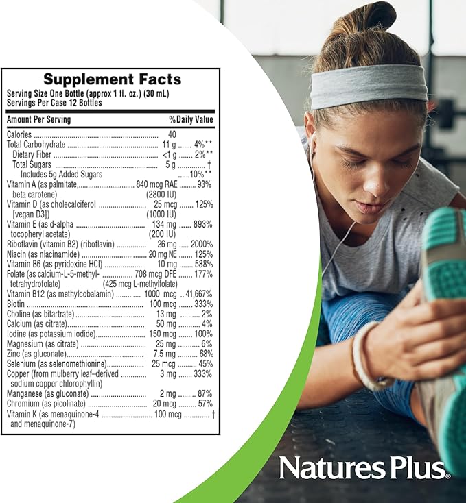 Natures Plus Source of Life Gold Liquid ONE Shot CASE