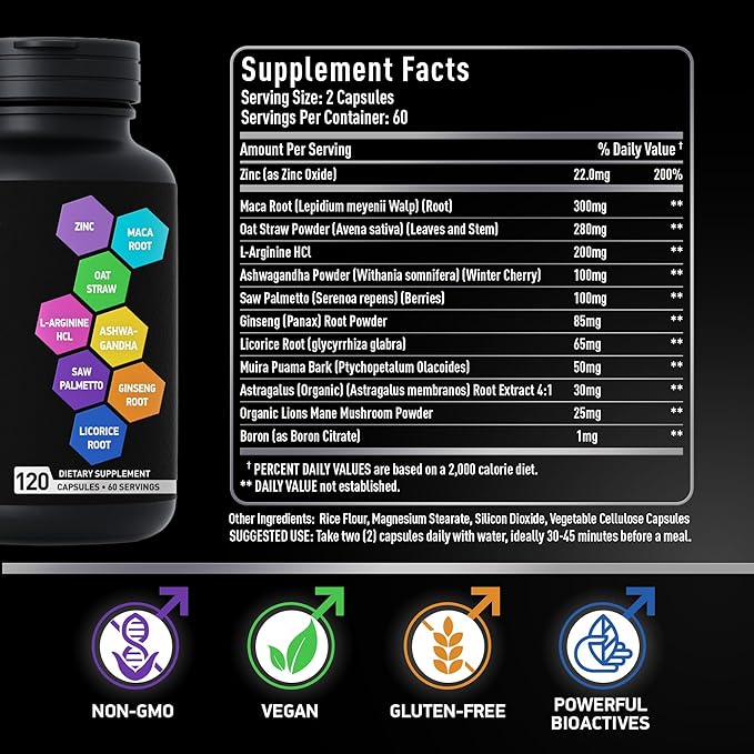 Fertility Supplements for Men and Dental Probiotics in Tins Male Bundle