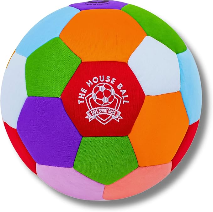 The House Ball - The Original Soft and Safe Indoor Soccer Ball Size 4 Created for Inside Your Home and Yard - Fun Soccer G...