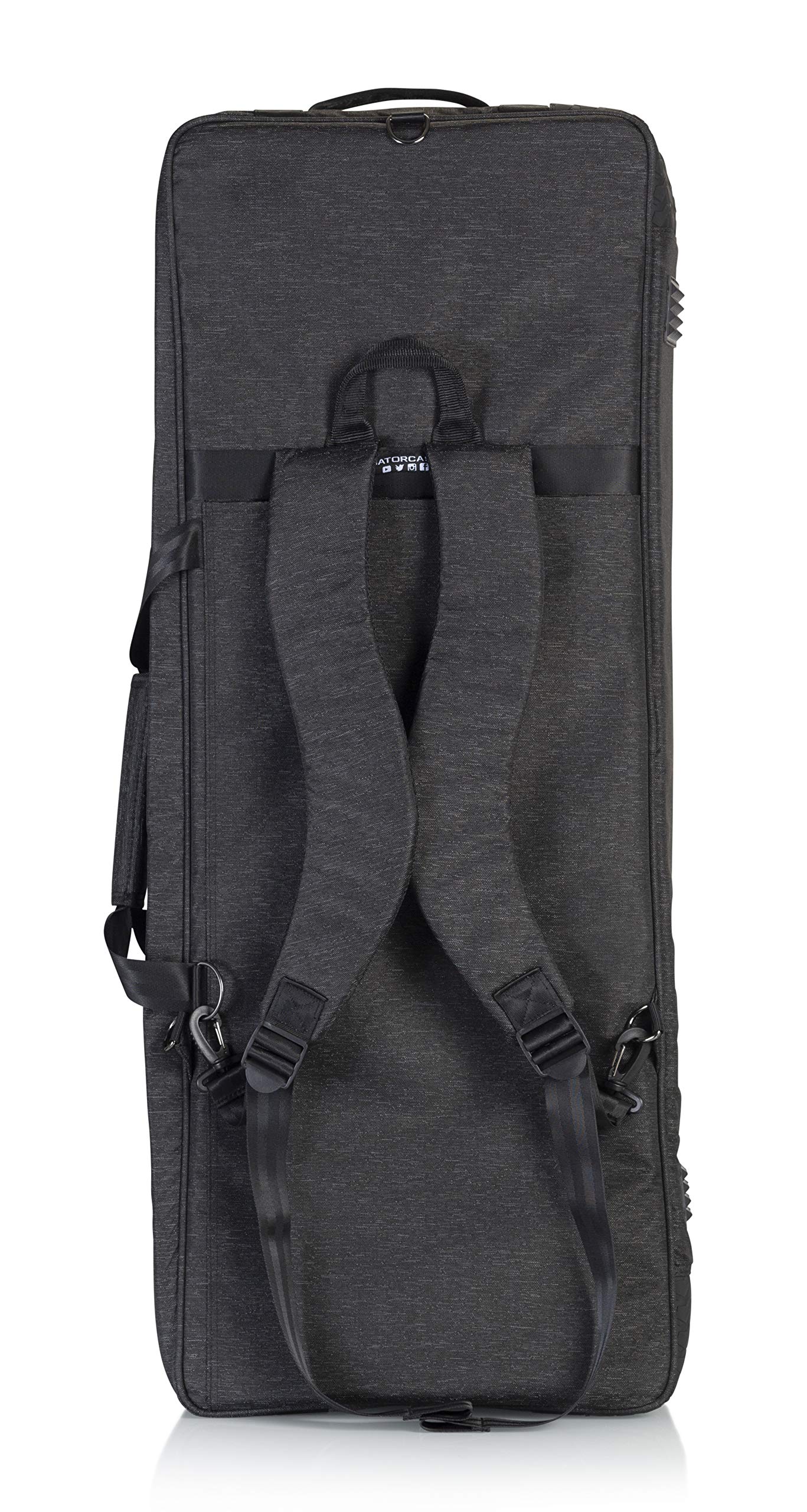 Gator Transit Keyboard Gig Bag Protective Gig Bag For 61-Note Slim Keyboards