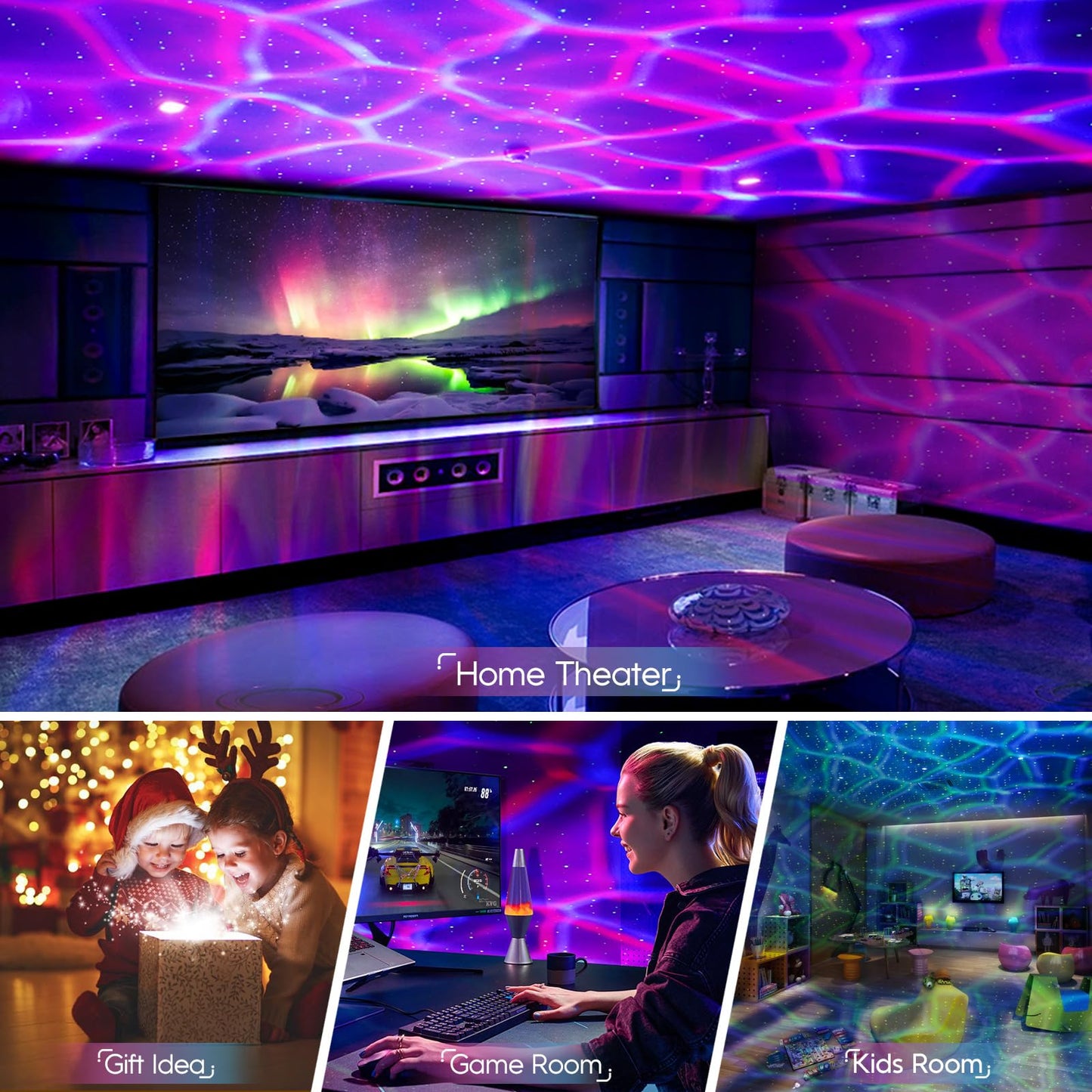 Rossetta Astronaut Galaxy Projector Night Light With Timer And Remote  Kids mature-themeds Room Decor  Party  Gifts For Christmas  Birthdays