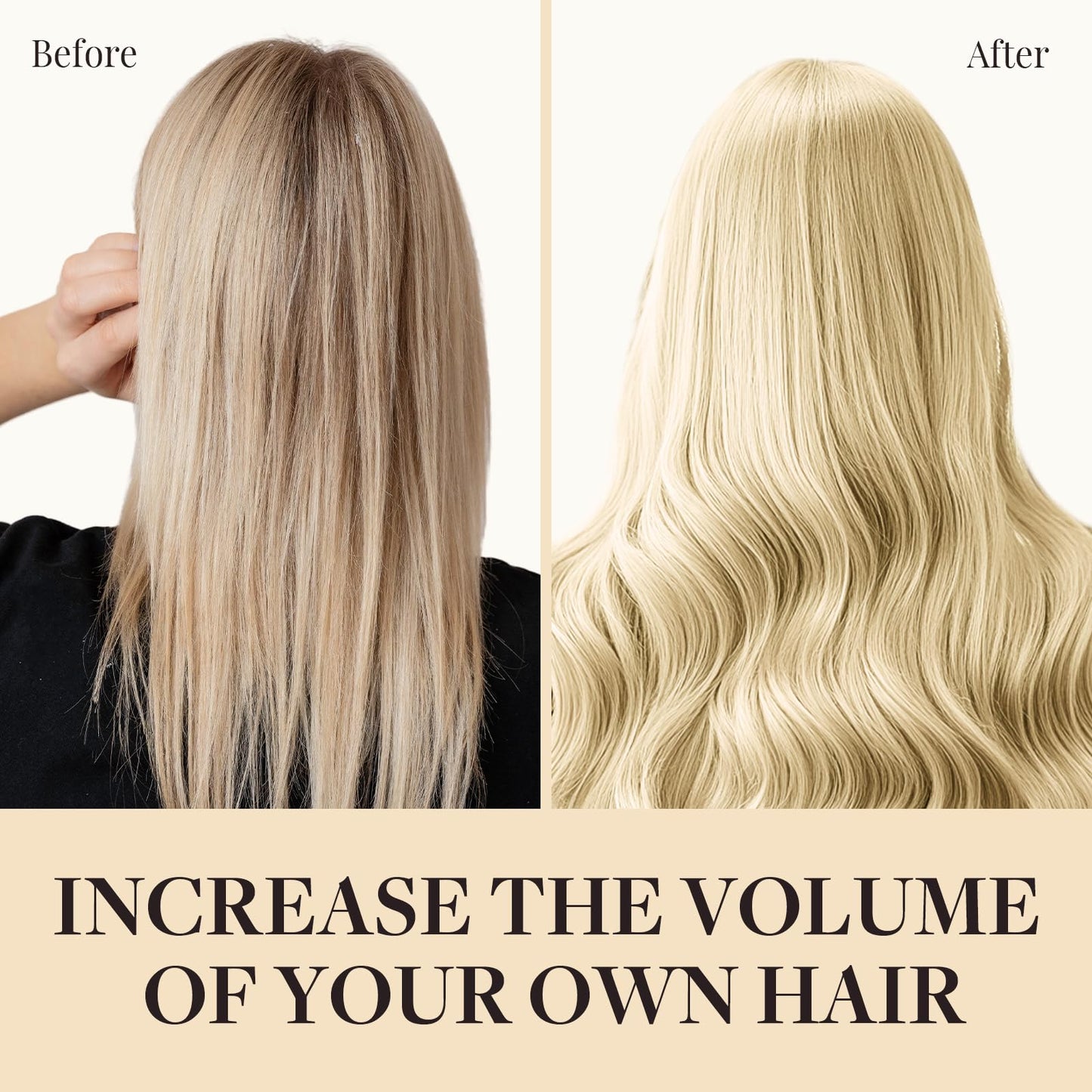 Hair Extensions Real Human Hair, Platinum Blonde 7pcs 120g 16 Inch, MAXITA Clip in Hair Extensions Real Human Hair Remy Clip in
