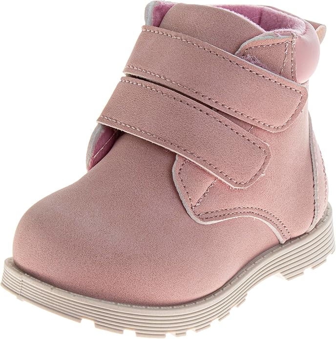French Toast Casual Boots Ankle High Workboot Walking Winter Hiking Climbing Snow Boots For Kids Sizes: 5-10 Toddler 11-13...