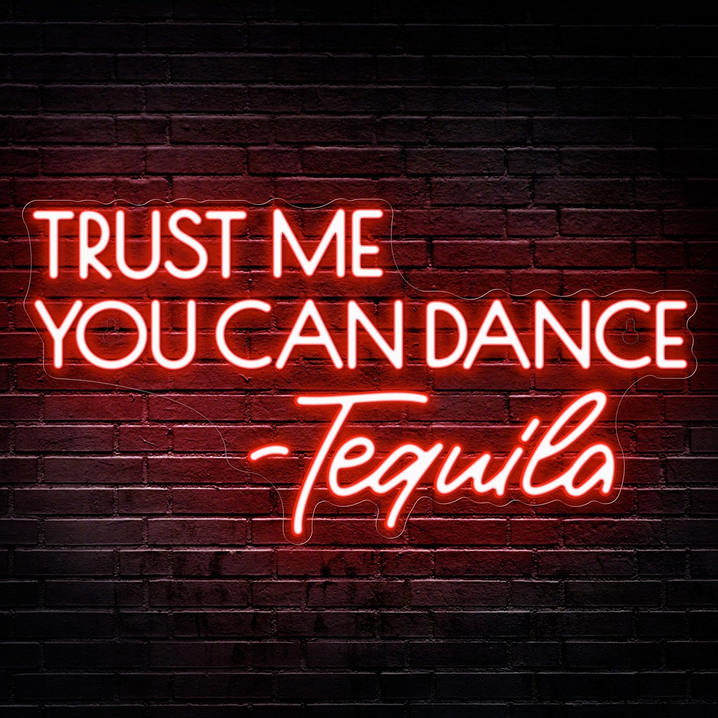 Kavaas Trust Me You Can Dance - spirit-inspired flavor Neon Sign  Neon Bar Signs For Home Bar Decor  Man Cave Pub Party - Best Gifts For spirit-inspired flavor Lover  Husband  Father  Birthday  Christmas