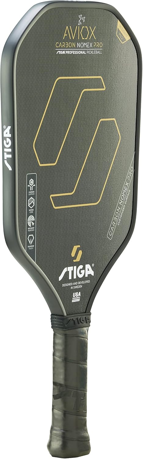 STIGA Aviox Pickleball Paddle | Midweight Paddle - USAPA Approved - Designed in Sweden