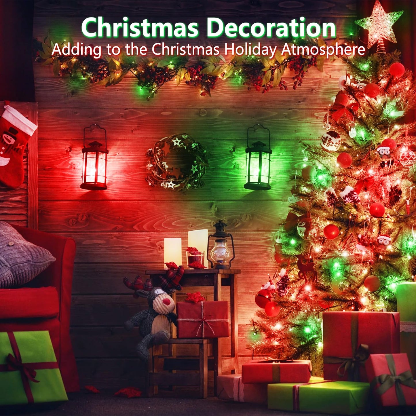 Wiyifada Led A19 Red Light Bulb 8 Pack, 9W E26 Base For Home, Porch & Party Decoration