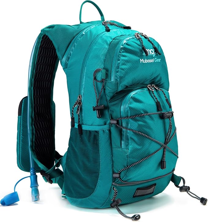Insulated Hydration Backpack Pack with 2L Water Bladder Lightweight 22L Hiking Backpack Bag for Women Men Daypack for Hiki...