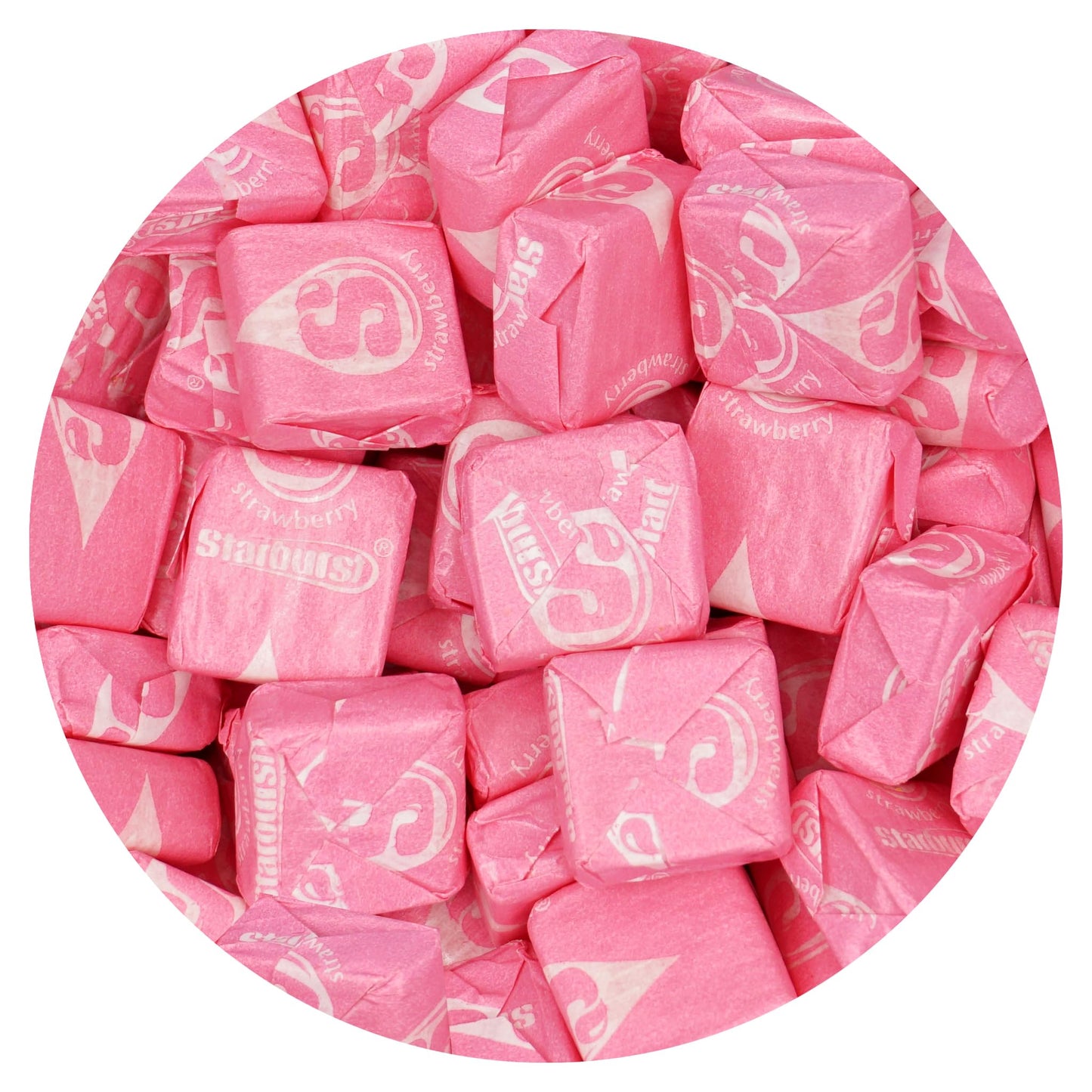 Starburst All Pink Candy 3lb Bulk Bag (Approx. 270 Pieces)  Pink Strawberry Candy Fruit Chews