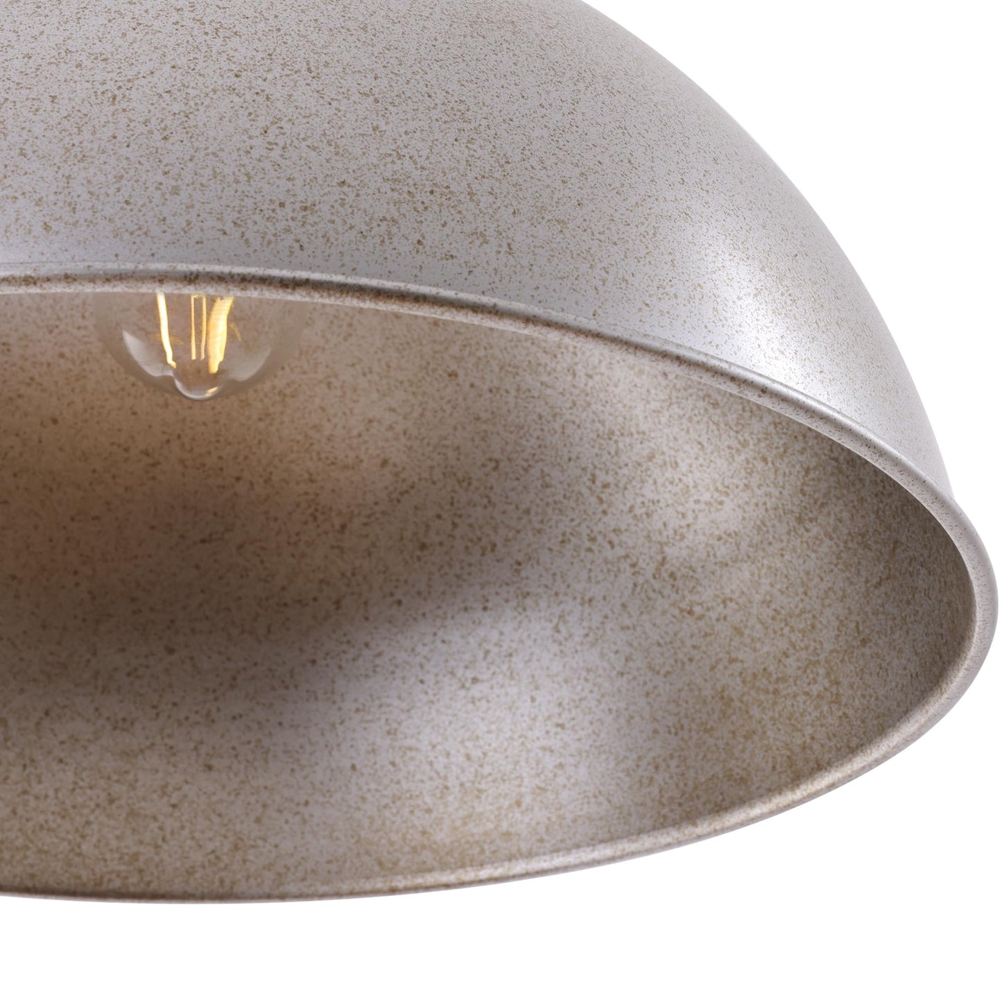 Lamqee 18 Inch Antique Silver Large Pendant Light Kitchen Island  Farmhouse Modern Dome Pendant Light Fixtures Ceiling Hanging Lighting Chandelier For Dining Room Over Table  Bar  Hallway  Entryway