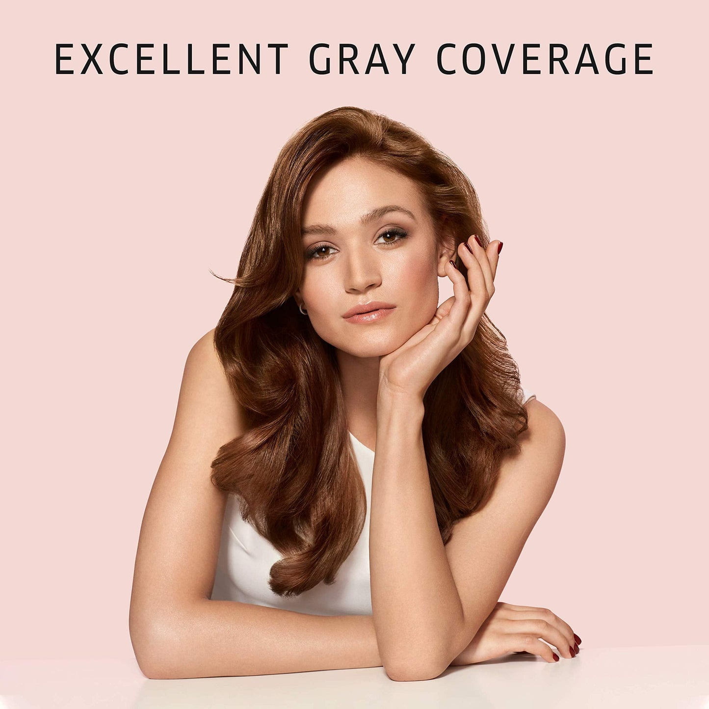 COLORCHARM Permanent Gel| Hair Color for Gray Coverage| 6G Hazel Blonde| 2 Fl Oz