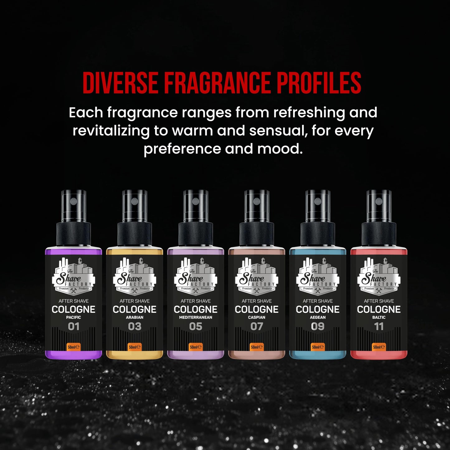 the shave factory After Shave Cologne Gift Series (Set 2)